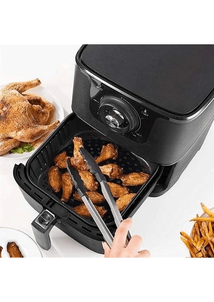 Renkli Isıya Dayanıklı Yıkanılabilir Silikon Fırın ve Airfryer Yuvarlak Pişirme Matı 20 cm fırsatları