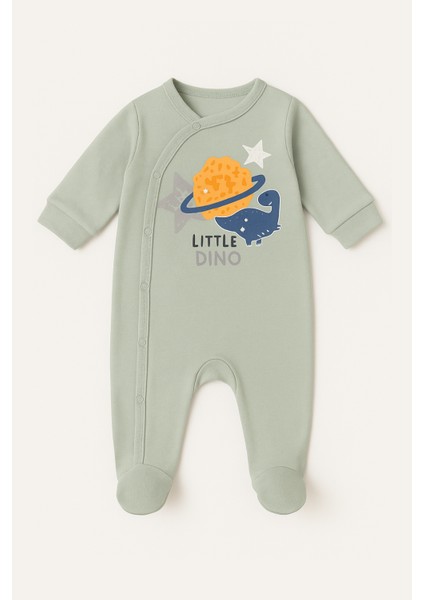 %100 Pamuklu Erkek Bebek Patikli Çıtçıtlı 2'li Tulum, Uyku Tulumu, Yenidoğan Tulum, Organik Bebek Tulum, 0-3 Ay, 3-6 Ay fiyatları