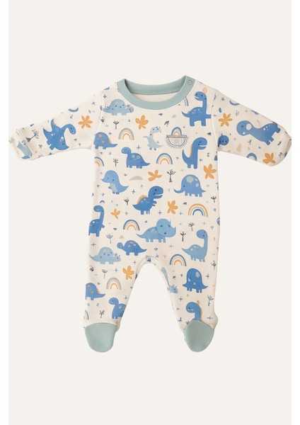 %100 Pamuklu Erkek Bebek Patikli Çıtçıtlı 2'li Tulum, Uyku Tulumu, Yenidoğan Tulum, Organik Bebek Tulum, 0-3 Ay, 3-6 Ay modelleri