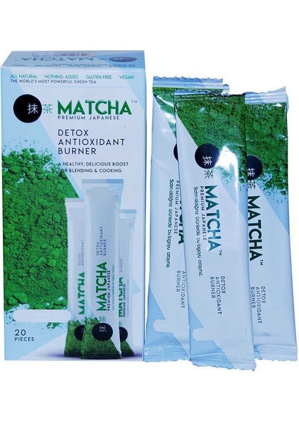 Matcha (Maça) Çayı Premium 20 Poşet
