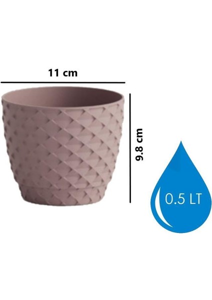 So-Kap1 Kapadokya Dekoratif Plastik Saksı 0.5 Litre No 1 fiyatları