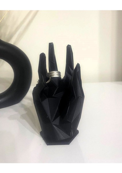 Minimalist Low-Poly El Figürü ve Yüzük Standı fiyatları