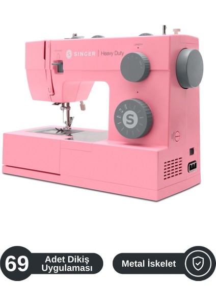 HD4411 Pink Ev Tipi Dikiş Makinesi (Özel Üretim)