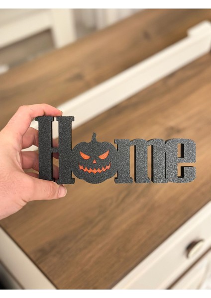 Home Yazılı Ev Dekorasyonu (20 x 8,5 cm )
