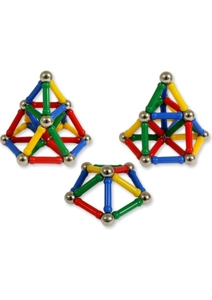 Magnastix 222 Parça Manyetik LEGO Seti