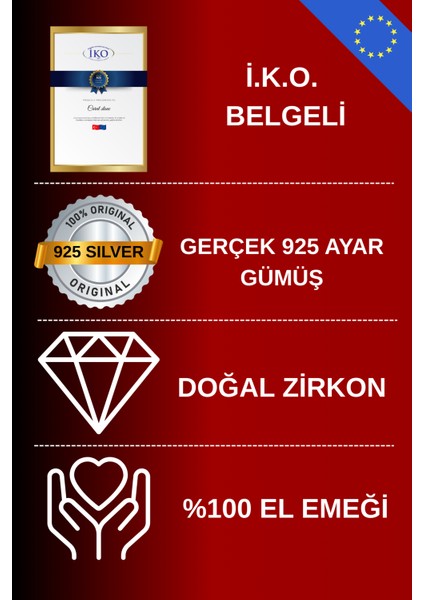 Işıklı Kutuda 1 Carat Kadın Gümüş Yüzük ve Çift Küpe (Pırlanta Işıltılı)