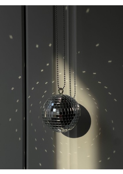 Araba Süsü Disko Topu Dekorasyon Disco Pinterest Aynalı Y2K 5 cm