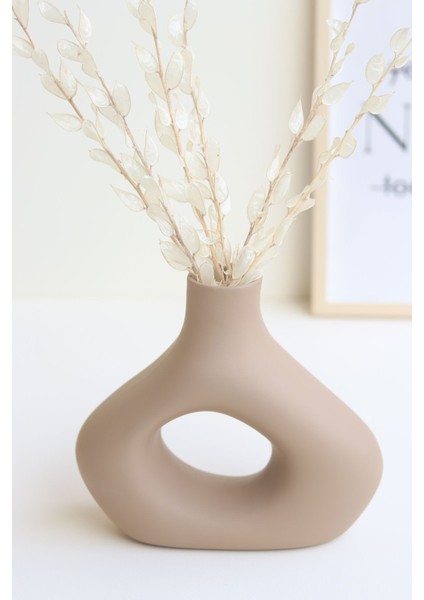 El Yapımı Bohem Seramik Vazo - Mocca Dekoratif Vazo&obje fiyatları