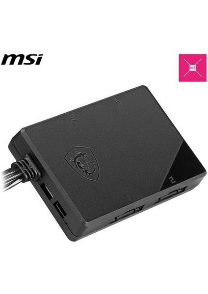 Msı Mpg EZ120 Argb-B Kasa Fanı+Kontrol Ünitesi 3-Lü Paket