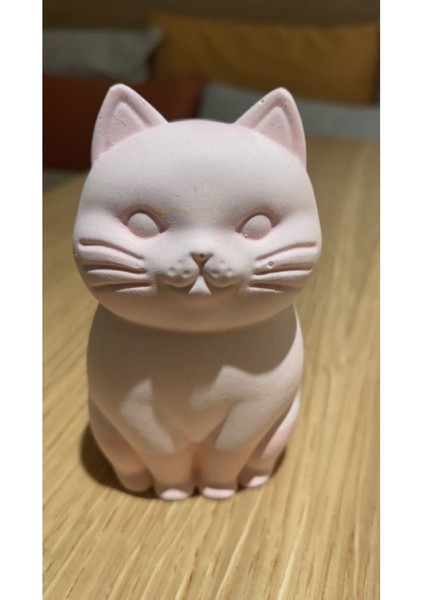 Dekoratif Kedi Obje, Biblo, Dekoratif Kedi Heykeli, Heykel (Pembe) modelleri