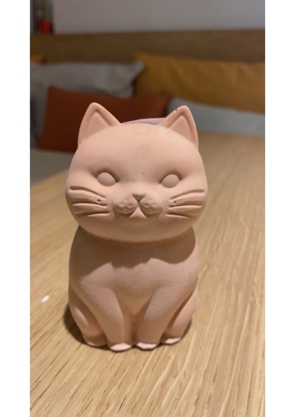 Dekoratif Kedi Obje, Biblo, Dekoratif Kedi Heykeli, Heykel (Pembe) fırsatları