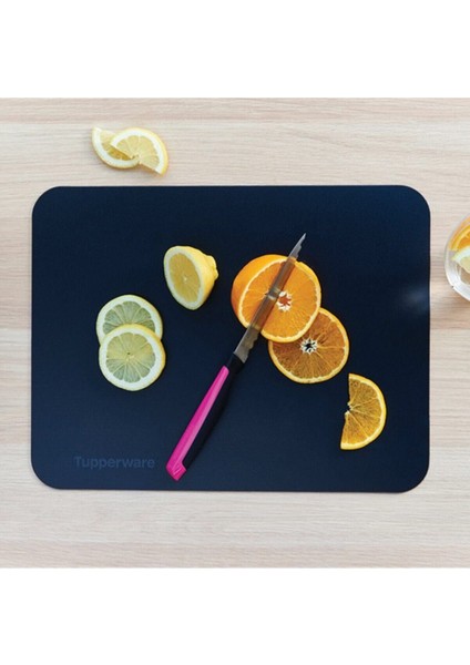 Siyah Sert Darbelere Dayanıklı Esnek Kesme Tahtası