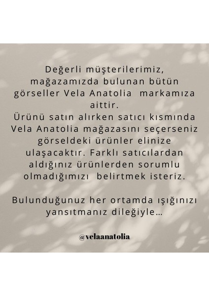 Beyaz El Desenli Beton Organizer