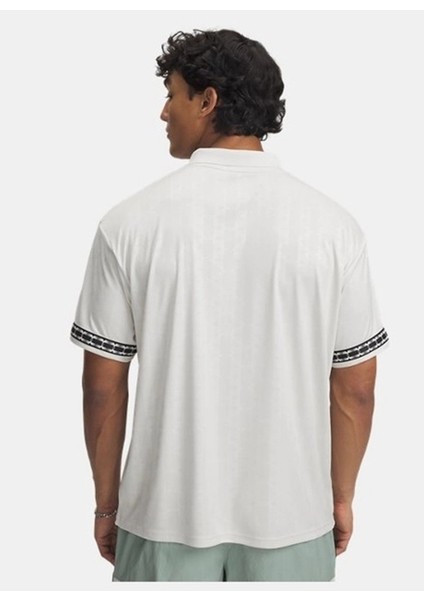1390110-110 M's 96 Terrace Jsy Ss Polo Yaka Loose Fit Baskılı Beyaz Erkek T-Shirt fiyatları