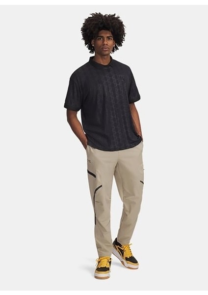 1390110-001 M's 96 Terrace Jsy Ss Polo Yaka Loose Fit Baskılı Siyah Erkek T-Shirt fiyatları