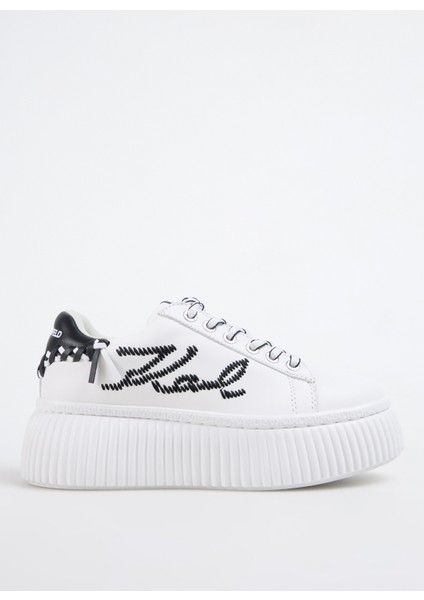 Beyaz Kadın Sneaker KL42372