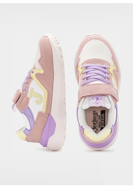 Pembe - Beyaz Kız Çocuk Yürüyüş Ayakkabısı J3080S2532V-3080 Jr 2532 Blanco Ros modelleri