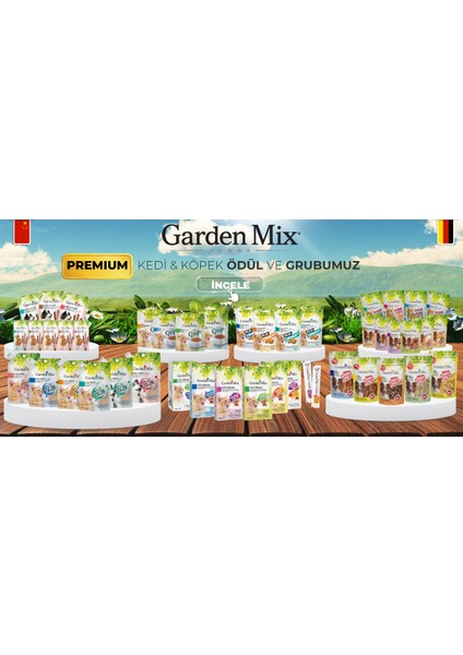 Karışık Kedi Stick Ödül 3*5 gr x 5 Adet