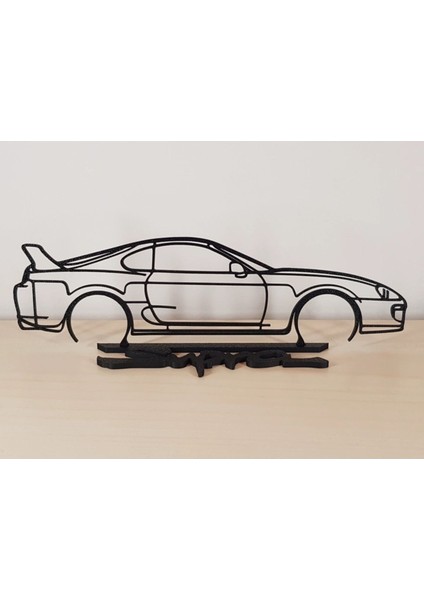 Toyota Supra Mk4 20 cm Plastik Masa Süsü Masa Dekorasyonu