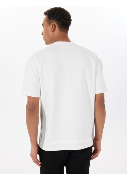 Gmg Fırenze Bisiklet Yaka Ekru Erkek T-Shirt GU25MSS03020 indirimleri