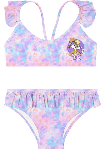 Çok Renkli Kız Çocuk Bikini Takım SB2512070000
