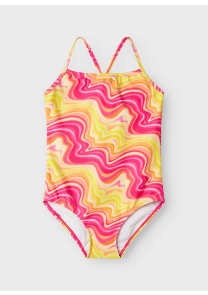 Pembe Kız Çocuk Mayo