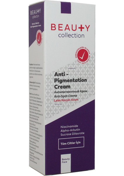 Collection Anti Pigmentation / Leke Karşıtı Onarıcı Krem – 40 ml