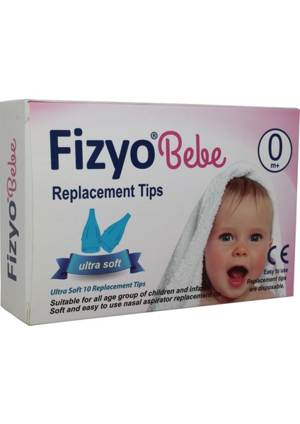 Fızyo Bebe Nasal Aspiratör Yedek 10 Adet