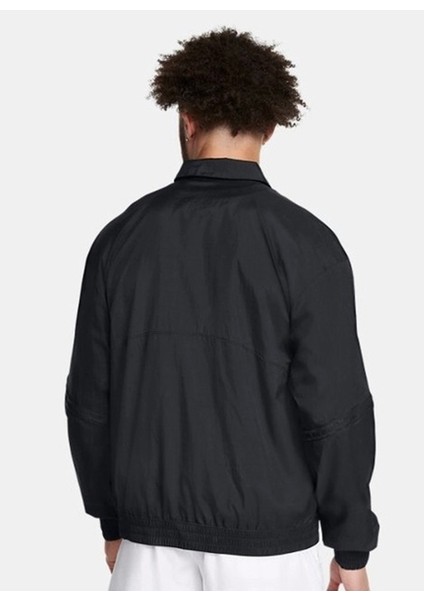 1387923-001 Ua M's 96 Terrace Drill Fermuarlı Yaka Loose Fit Siyah Erkek Sweatshirt fiyatları