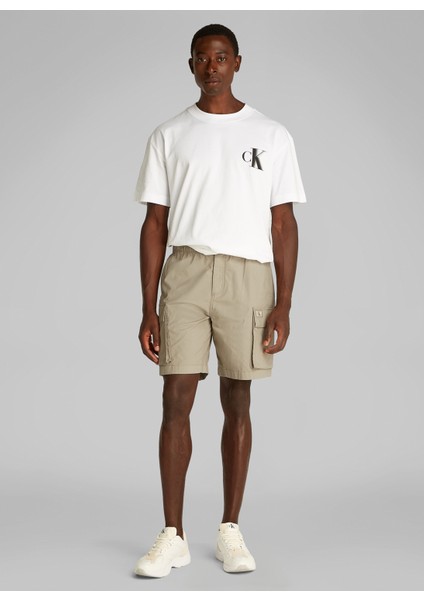 Taş Erkek Kargo Şort J30J327376PFQ Washed Cargo Short