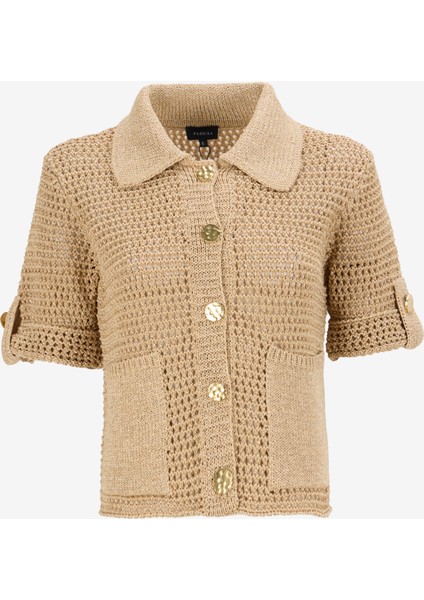 Altın Kadın Hırka F5SL-HRK0219