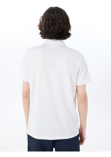 Düz Beyaz Erkek Polo T-Shirt J5SM-TST7370 indirimleri