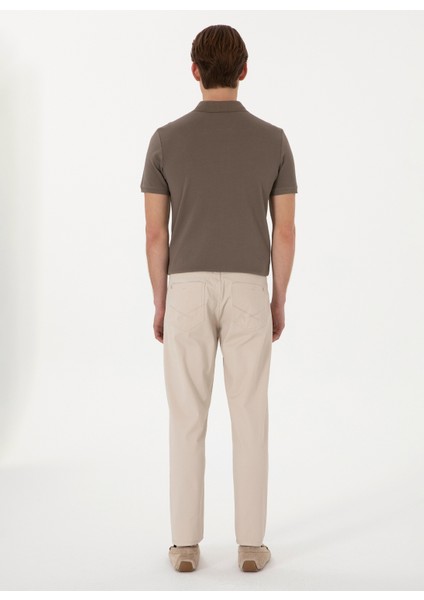 Normal Bel Normal Paça Taş Erkek Chino Pantolon Mıches fırsatları