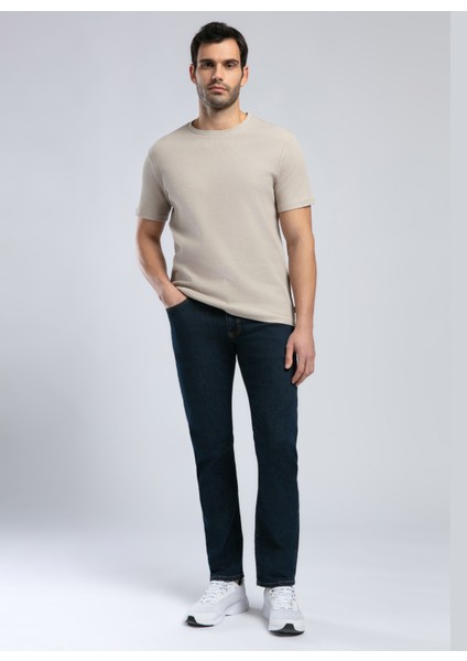 Normal Bel Straight Erkek Denim Pantolon 252 Lcm 121048 Harry Lımos Oldh Blu