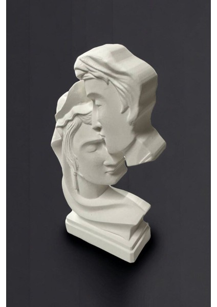 Sevgili Çift Heykeli Biblo Sevgililer Günü 18 x 8 x 4 cm fiyatları