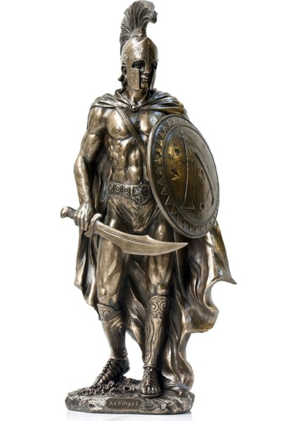 Dekoratif Sparta Leonidas Heykeli