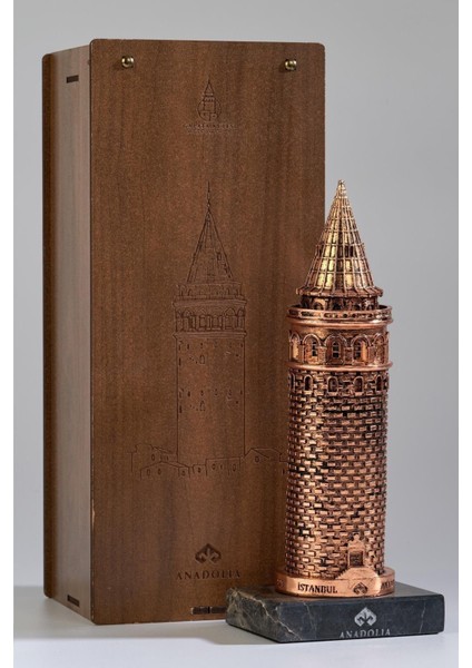 Bronz Kaplama Galata Kulesi Heykeli modelleri