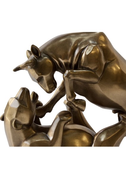 Boğa ve Ayı Dekoratif Biblosu Bull Market Borsa Hediyelik fiyatları