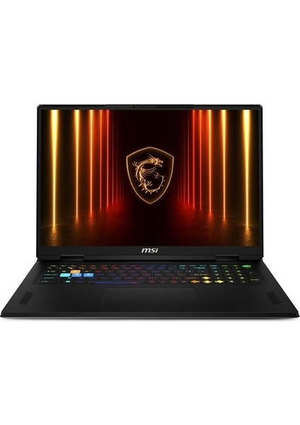 Msı 18" Vector A18 Hx A9WHG-094TR Ryzen 9 9955HX-64GB Ddr5 RAM-12GB RTX5070TI-1TB NVME-W11H 240HZ