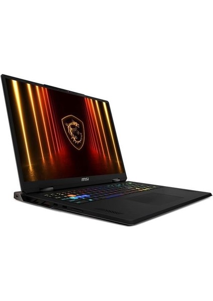 Msı 18" Vector A18 Hx A9WHG-094TR Ryzen 9 9955HX-64GB Ddr5 RAM-12GB RTX5070TI-1TB NVME-W11H 240HZ