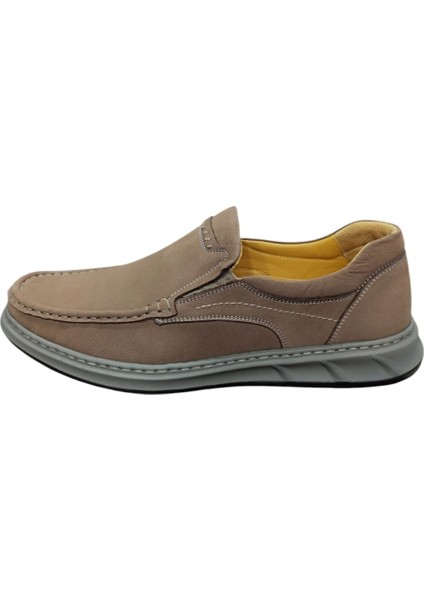 King Shoes 4006 Yazlık Kahverengi Erkek Ayakkabı