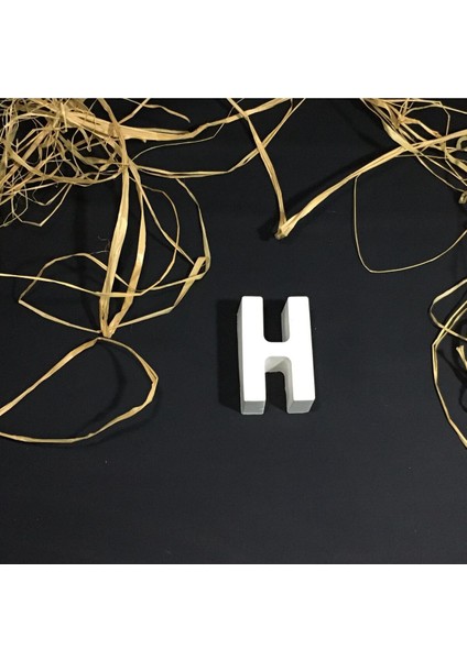 Modern ve Dekoratif Beton Harfler