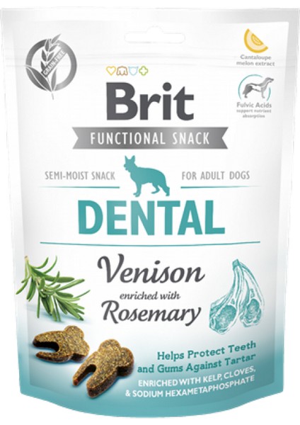 150 gr x 10 Adet Dişler ve Diş Etlerini Korumak Için, Tahılsız, Geyik Etli ve Biberiyeli, Fonksiyonel Yetişkin Köpek Ödülü 11