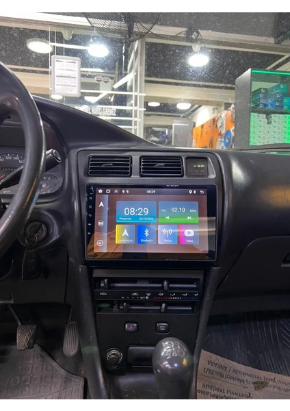 Toyota Corolla EFSANE(1993-1998) 9'' Android-4gb RAM-64GB-ÖN Kayıt Kamera Dvr-Harici Mikrofon-Car Play-Wifi-Fm-Mp3-Bt-Mp5-Hd Geri Görüş Kamera