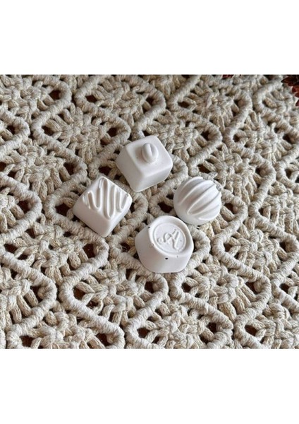 Boyanabilir Objeler, Kare, Yuvarlak Çikolata - Set 2