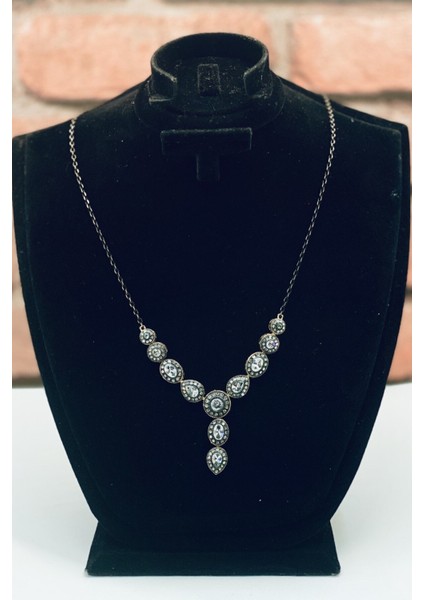 Elmas Montür Gerdanlık Kolye