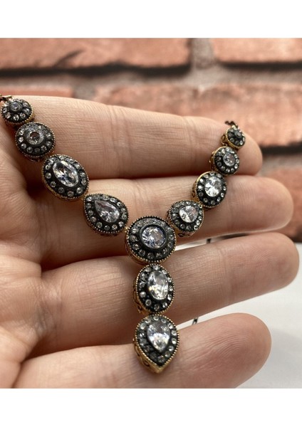 Elmas Montür Gerdanlık Kolye fiyatları
