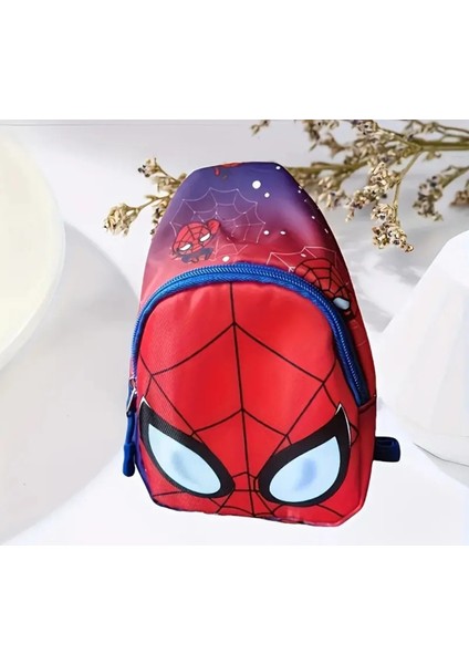 Çocuk Omuz Çantası Örümcek Ad. Figürlü Küçük Boy (16cm*11cm)