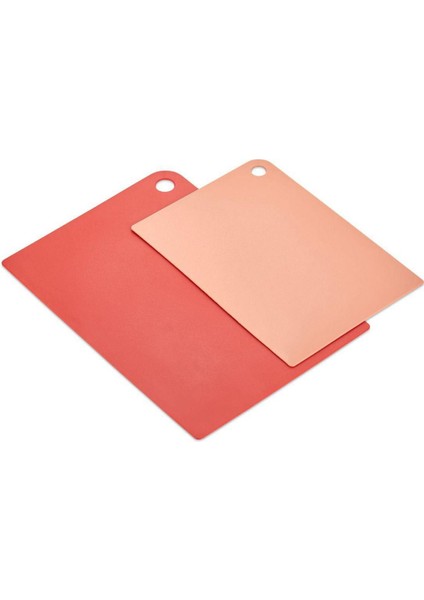 Cut Me Plastik 2'li Kesme Tahtası 27-34 cm Kırmızı fiyatları