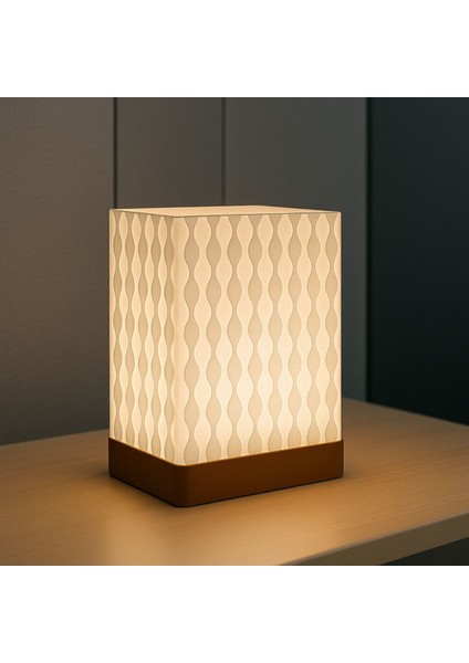Modern Masa Lambası Kare Model fiyatları